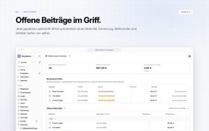 GymStack Mahnwesen mit Rücklastschriften, offenen Mahnfällen und Forderungen